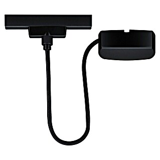 Paulmann URail Alimentación de corriente ZB (100 cm, 100 W, Negro, Incluidas tapas de los extremos)