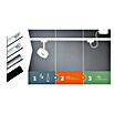Paulmann URail Stromeinspeisung (100 cm, 100 W, Chrom matt, Inkl. Endkappe) | BAUHAUS