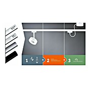Paulmann URail Alimentación de corriente ZB (100 cm, 100 W, Negro, Incluidas tapas de los extremos) | BAUHAUS
