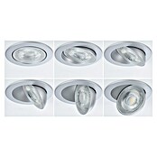 Paulmann Foco LED empotrable Aumus (Blanco cálido, Diámetro: 10,5 cm, Cromo, 3 ud.) | BAUHAUS
