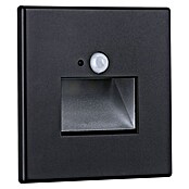 Paulmann Foco de pared LED (2,2 W, L x An x Al: 4,2 x 8 x 8 cm, Negro, Blanco cálido) | BAUHAUS