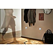 Paulmann Foco de pared LED (2,2 W, L x An x Al: 4,2 x 8 x 8 cm, Cromo, Blanco cálido) | BAUHAUS