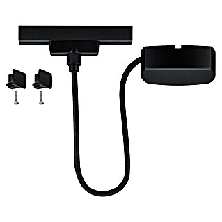 Paulmann Stromeinspeisung (100 cm, 100 W, Schwarz matt)