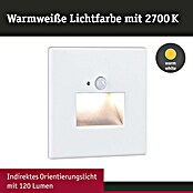 Paulmann LED-Wandstrahler (2,2 W, L x B x H: 4,2 x 8 x 8 cm, Weiß, Warmweiß) | BAUHAUS