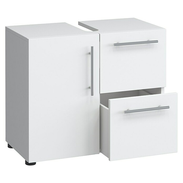 VCM Flandu Waschtischunterschrank (B x T x H: 61 x 32 x 51 cm, Weiß, Matt) | BAUHAUS