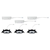 Paulmann LED-Einbauspot (Warmweiß, Durchmesser: 10,5 cm, Schwarz, 3 Stk.) | BAUHAUS