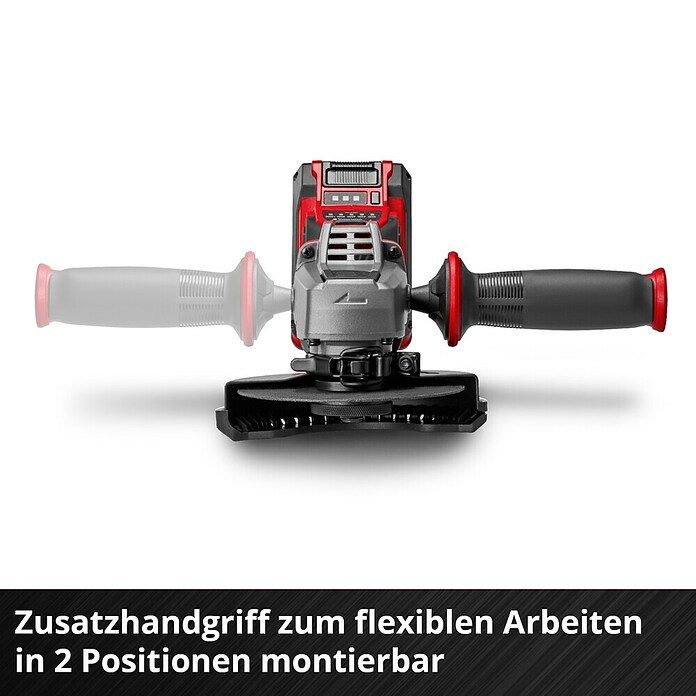 Einhell Professional Power X-Change 18V Akku-Winkelschleifer TP-AG 18/125 CE Q Li - Solo (Durchmesser Scheibe: 125 mm, 3 000 U/min - 10 500 U/min) | BAUHAUS