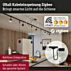 Paulmann URail Stromeinspeisung (100 cm, 100 W, Schwarz matt, Inkl. Endkappe) | BAUHAUS