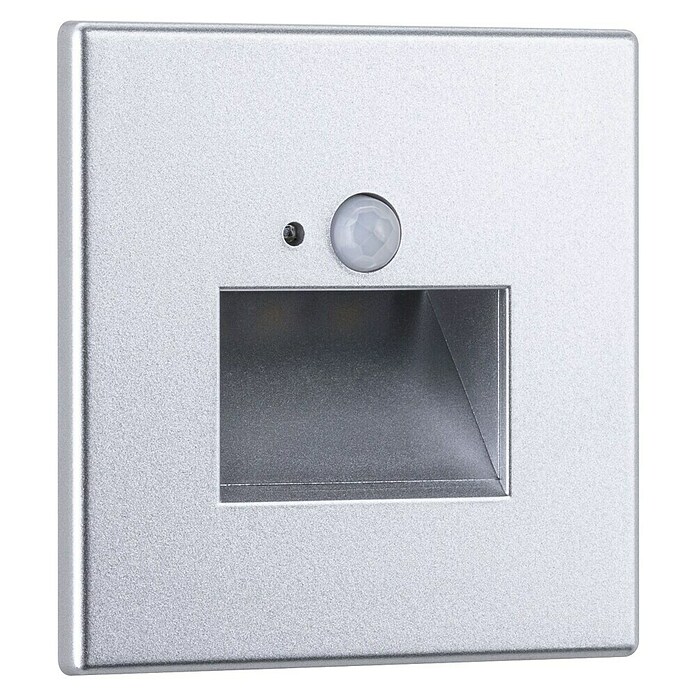 Paulmann Foco de pared LED (2,2 W, L x An x Al: 4,2 x 8 x 8 cm, Cromo, Blanco cálido) | BAUHAUS