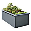 Gardol Hochbeet doppelwandig (200 x 100 x 76 cm, Stahl, Anthrazit) | BAUHAUS