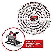 Einhell Professional Power X-Change 18V Sierra de inmersión de batería TP-PS 18/165 Li BL - Solo (18 V, Sin batería, Número de revoluciones de marcha en vacío: 5.000 r.p.m.) | BAUHAUS