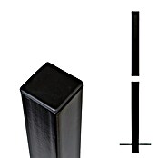 Plus Basic Zaunpfosten zum Einbetonieren (Höhe: 186 cm, 4,5 x 4,5 cm, Schwarz, Stahl) | BAUHAUS