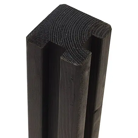 Plus  Holzpfosten 2 Nuten Ecke