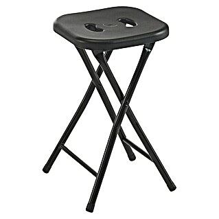 Gedy Taburete Levante (30,5 x 27,5 x 46,5 cm, Negro)