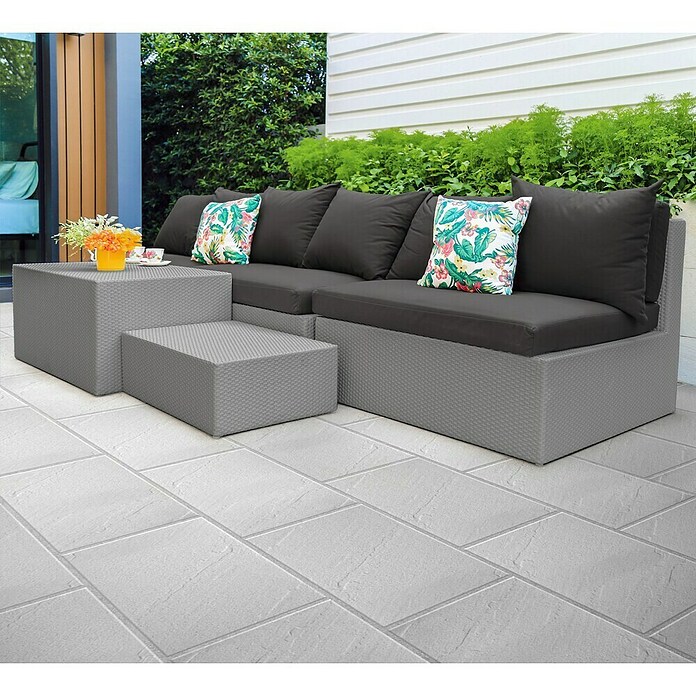 Terrassenplatte Wild Stone (60 x 40 x 4 cm, Perla, Beton) | BAUHAUS