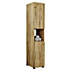 VCM Flandu Hochschrank (B x T x H: 31 x 30 x 160 cm, Honig-Eiche, Matt) | BAUHAUS