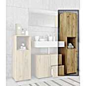 VCM Flandu Bad-Hochschrank (B x T x H: 31 x 30 x 160 cm, Honig-Eiche) | BAUHAUS