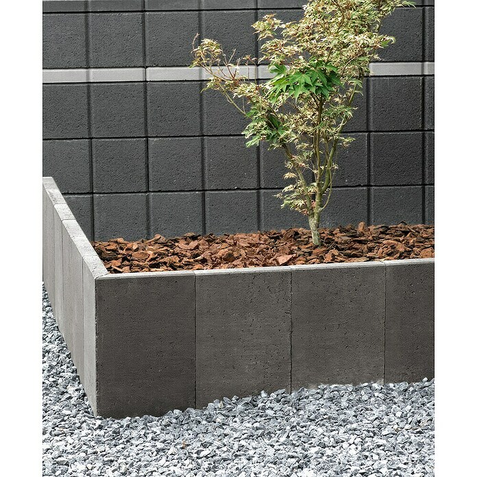 Christoph L-Stein (Anthrazit, 25 x 22 x 39,8 cm, Stärke: 4,3 cm) | BAUHAUS