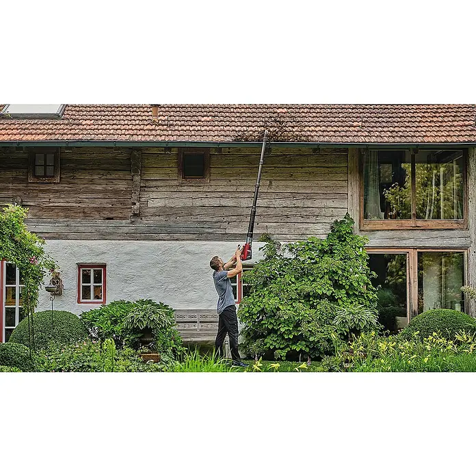 Einhell Professional Akku-Laubbläser GP-LB 18/200 Li GK-Solo18 V, Ohne Akku, Blasgeschwindigkeit: 200 km/h, Blasleistung: 670 m³/min