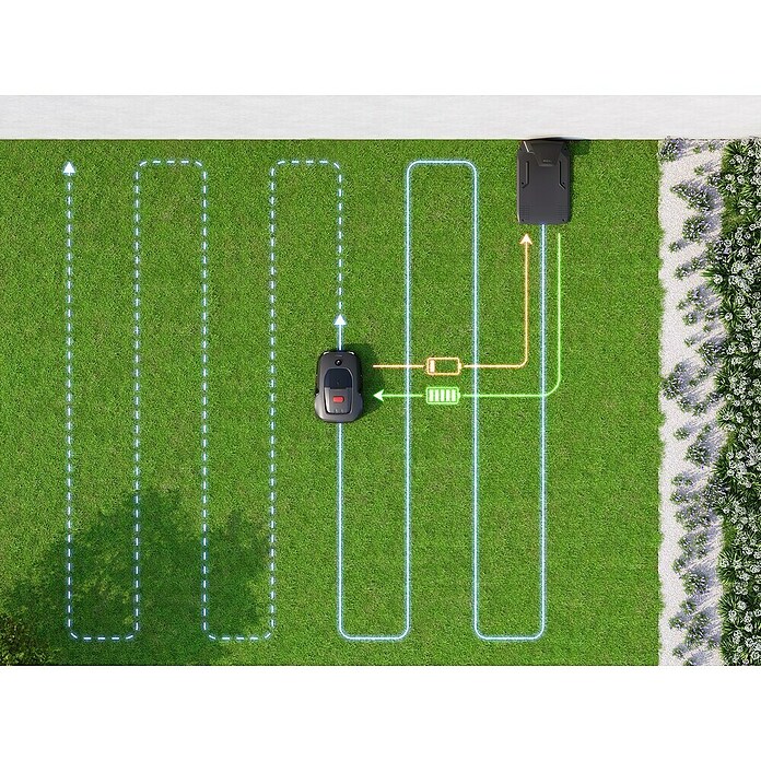 Dreame Mova Mähroboter 1000 (1.000 m², Schnittbreite: 20 cm, Laser-gestützte Navigation, LiDAR) | BAUHAUS