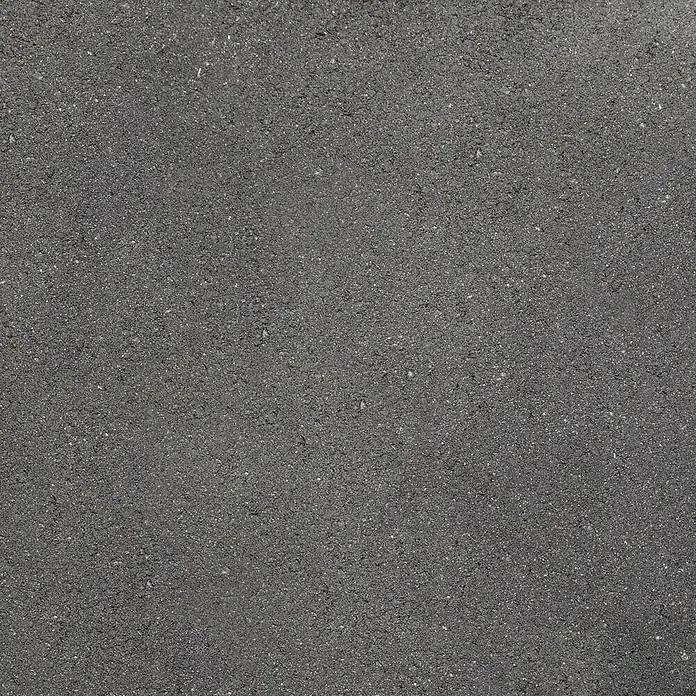 EHL Pflasterstein Cortona - Anthrazit, 40 x 20 x 8 cm, Rechteckig - Nahaufnahme einer grauen Asphaltoberfläche, die die feine Textur und die subtilen Farbvariationen des Materials zeigt.