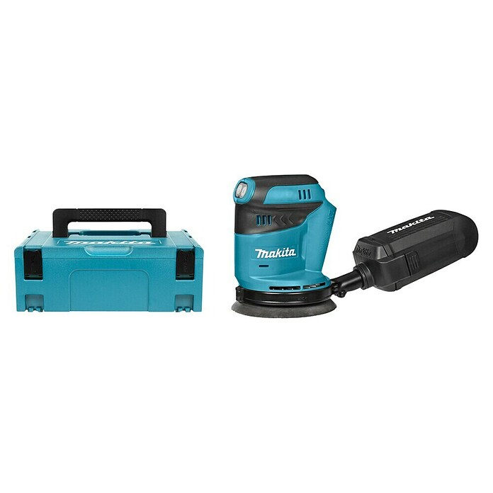 Makita LXT 18V Accu-excenterschuurmachine DBO180ZJ (18 V, Excl. accu) | BAUHAUS
