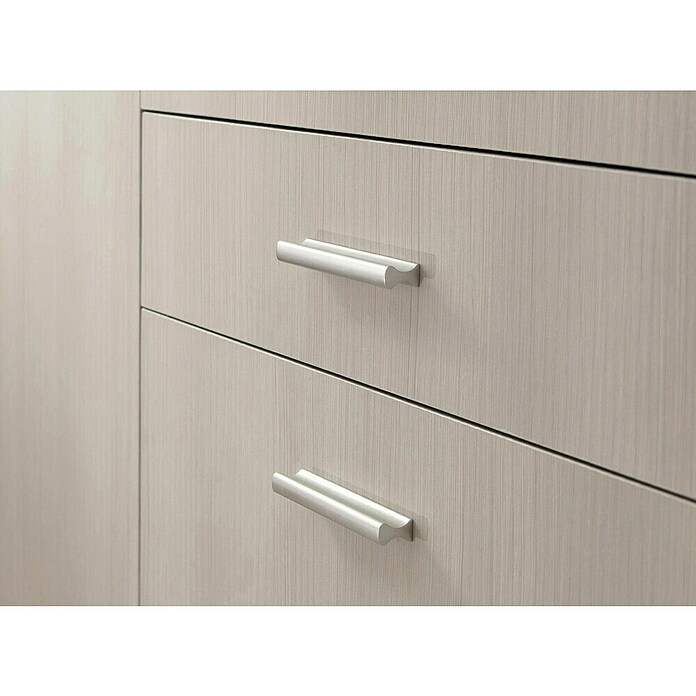 Rei Tirador para muebles 2279 (Distancia entre orificios: 96 mm, Plateado, Mate, 4 ud.) | BAUHAUS