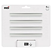 Rei Tirador para muebles 2279 (Distancia entre orificios: 96 mm, Plateado, Mate, 4 ud.) | BAUHAUS