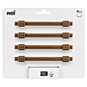 Rei Tirador para muebles (Distancia entre orificios: 96 mm, Cuero viejo, 4 ud.) | BAUHAUS