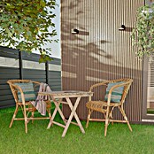 Dioco Revestimiento decorativo alistonado Minus (220 x 12 cm, Teca) | BAUHAUS