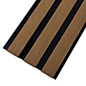 Dioco Revestimiento decorativo alistonado Minus (220 x 12 cm, Teca) | BAUHAUS