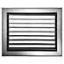 Rejilla de ventilación lama fija 