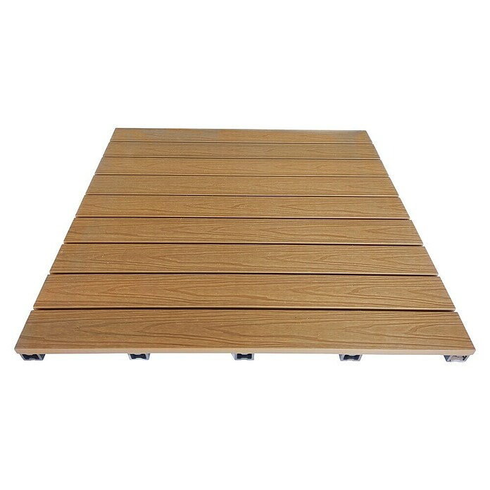 Dioco Loseta de WPC (Teka, 90 x 90 x 5 cm, 1 ud.) | BAUHAUS