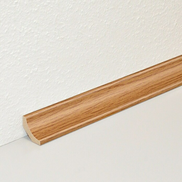 Hohlkehlleiste (L x B x H: 240 cm x 22 mm x 22 mm, MDF/Folie Holzdekor) | BAUHAUS