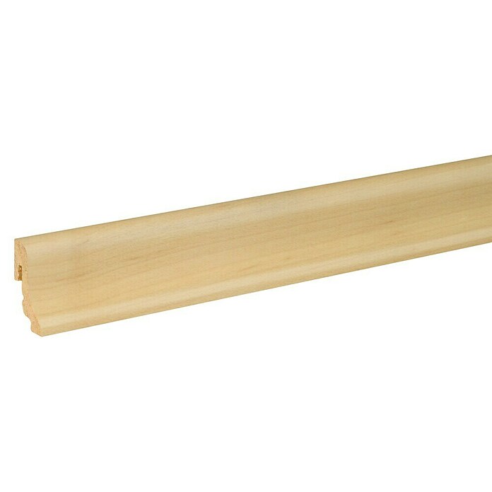 Profiles and more Sockelleiste SU18L (250 cm x 18,5 mm x 38,5 mm, MDF, Ahorn Lackiert) | BAUHAUS