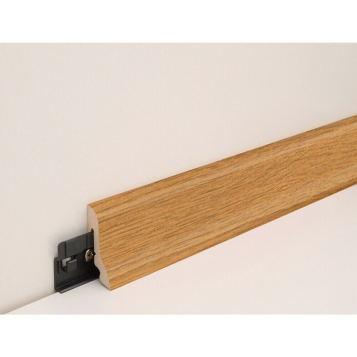 Sockelleiste FU018L (L x B x H: 2 400 x 18,5 x 38,5 mm, MDF, Eiche rot) | BAUHAUS