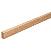 Flachleiste (210 cm x 5 mm x 40 mm, Buche, Massiv, Naturbelassen, 1 Stk.) | BAUHAUS