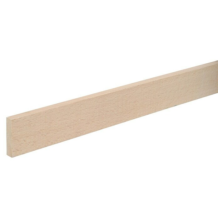 Rechteckleiste (2 100 x 10 x 40 mm, Holz, Buche) | BAUHAUS
