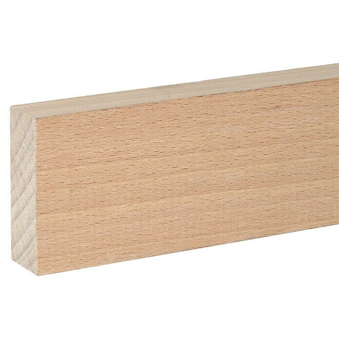 Rechteckleiste (2 100 x 20 x 55 mm, Holz, Buche) | BAUHAUS