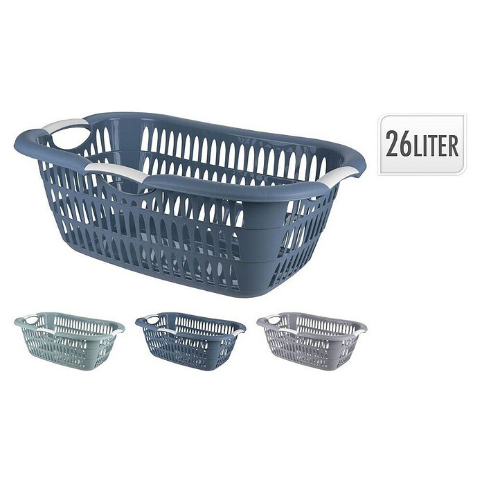 Wasmand (l x b x h: 40 x 22 x 60 cm, 26 l) | BAUHAUS
