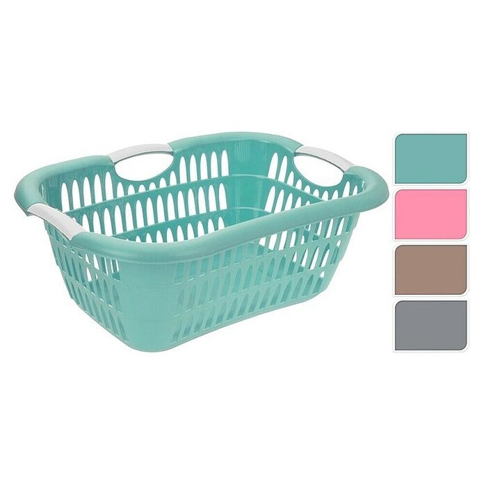 Wasmand (Blauw, 40 x 53 x 22 cm, 47 l) | BAUHAUS