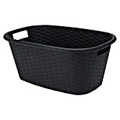 Wasmand (Zwart, 60 x 40 x 25 cm, 30 l) | BAUHAUS