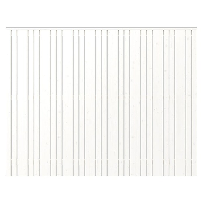 Plus Sichtschutzelement Tangent (180 x 140 cm, Weiß (RAL 9010)) | BAUHAUS