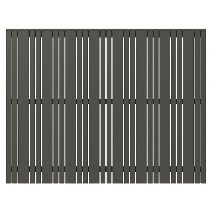 Plus Sichtschutzelement Tangent (180 x 140 cm, Umbragrau (RAL 7022)) | BAUHAUS