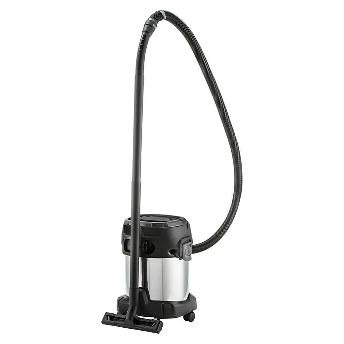 Kärcher Aspirador en seco y húmedo eléctrico KWD 3 S V-17/4/20 Aniversario - 1.000 W, Volumen de recipiente: 17 l, Con bolsa - Imagen de un aspirador para sólidos y líquidos.