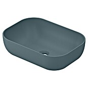Lavabo de sobremesa Stadium (32,5 x 45,5 cm, Sin desbordamiento, Azul prusia) | BAUHAUS