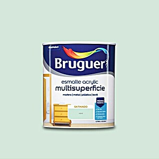 Bruguer Esmalte de color Acrylic Multisuperficie (Mint, 750 ml, Satinado)