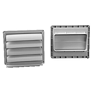 Rejilla de ventilación rectangular Tubpla (150 x 75 mm, Blanco)
