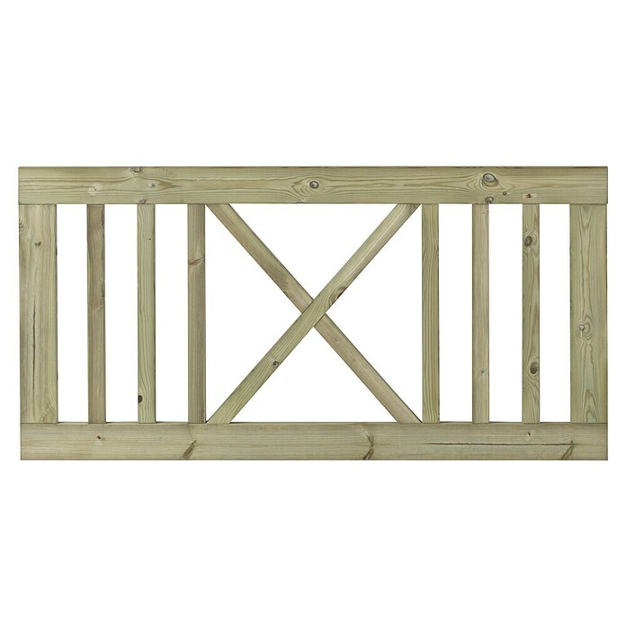 Plus Gartenzaun Rom (B x H: 150 x 75 cm, Natur) | BAUHAUS