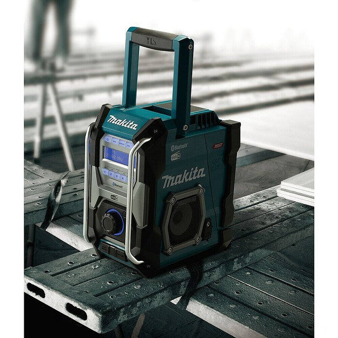 Makita Accubouwradio MR004GZ (40 V, 174.928 - 239.200 MHz (DAB/DAB+)) | BAUHAUS
